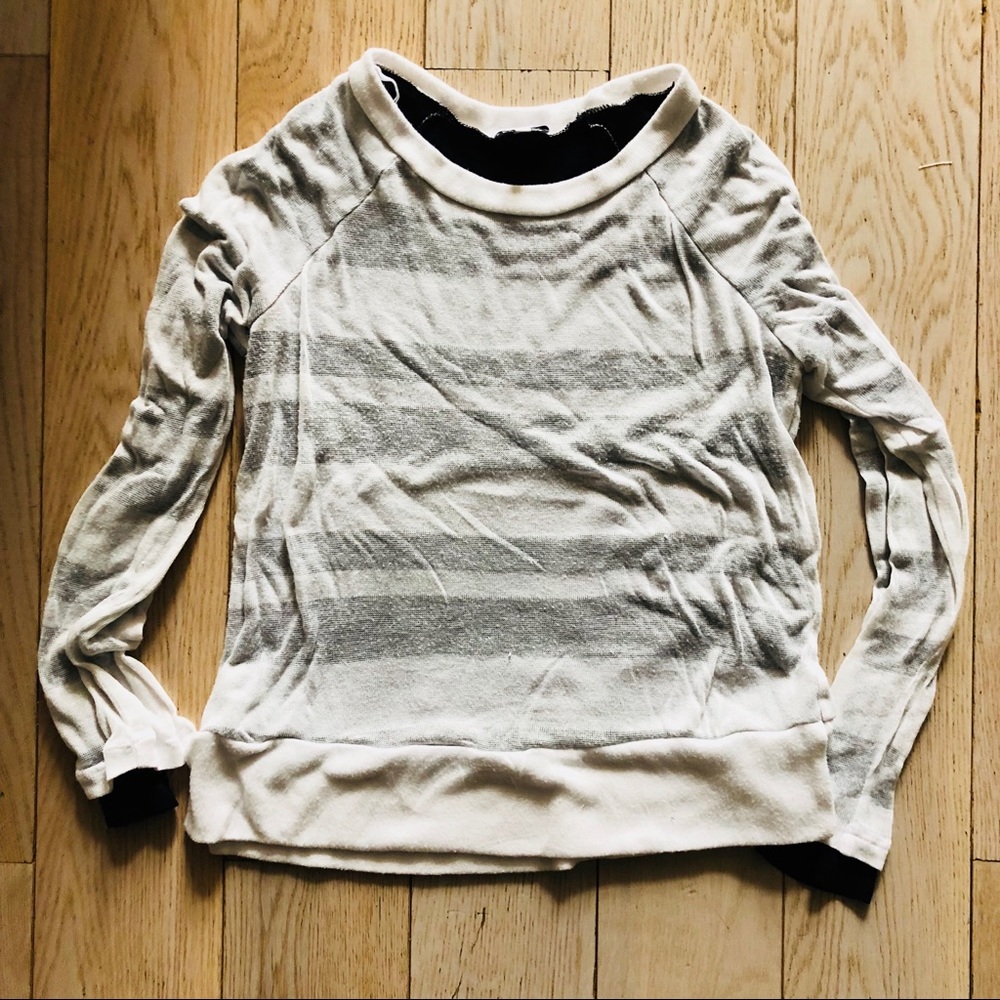 Splendid Striped Light Sweater